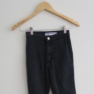 American Apparel High Waisted Jeans